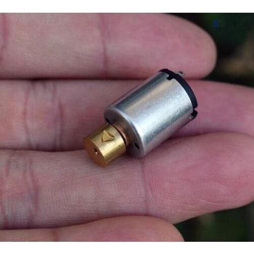 10pcs/lot, 12*15mm 3V 5V vibrating motor with brass eccentric shaft 1215 micro DC motor for massager