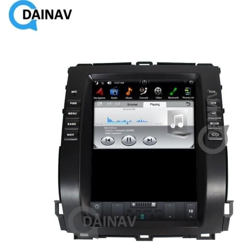 Car DVD Player GPS Navigation vertical screem FOR-Toyota Land Cruiser Prado 2002-2009 car autoradio Multimedia Player