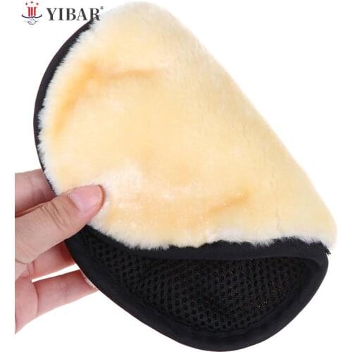 Car Styling Wool Soft Coral Fleece Velvet Car Washing Gloves Cleaning Motorcycle Washer Care Products