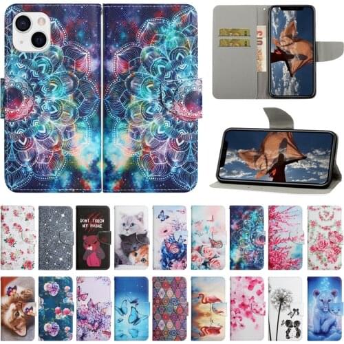 Funda A10S A20S A30S A50S A20E Case on for Samsung Galaxy A20E A50 A30 A40 A70 Case Flower Flip Wallet Leather Phone Cover Women