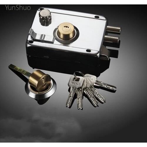 Household Indoor Stainless Steel Exterior Door Locks, Bedroom Dormitory Doors, Universal Anti-Theft Door Locks