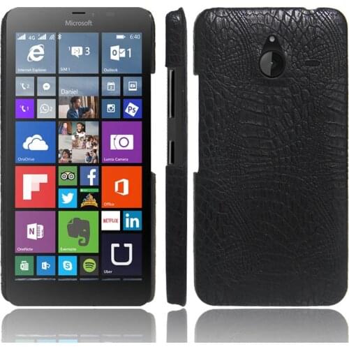 SUBIN New Luxury Crocodile Skin PU Leather Case For nokia Microsoft Lumia 640 XL Back Cover Phone Protective Cases phone bag