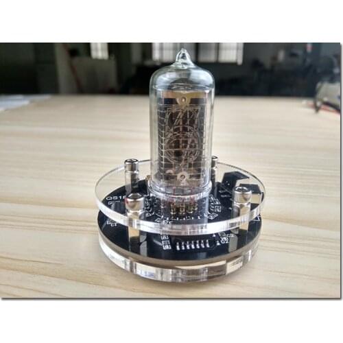 Single tube QS18-12 glow clock nixie clock