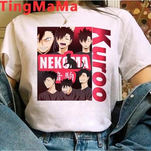Oya Oya Oya Haikyuu Bokuto Manga Shoyo Volleyball t-shirt t shirt male plus size couple kawaii clothes white t shirt