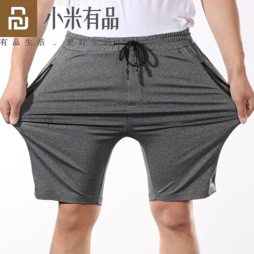 Youpin SUPIELD Quick Drying Sports Shorts Casual Mens Breathable Comfortable Short Pants Male High Elasticity Drawstring Shorts