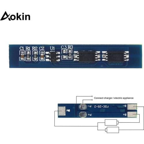 Smart Electronics 2S 3A Li-ion Lithium Battery 7.4 8.4V 18650 Charger Protection Board BMS PCM for Li-ion Lipo Battery Cell Pack