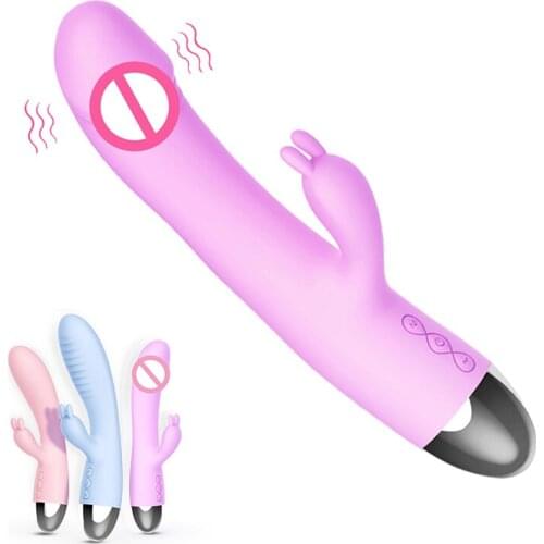 Double penetration Vibrator sex toys for woman with nipple clit sucker magic wand dildo vibrator sex toys for adults masturbator