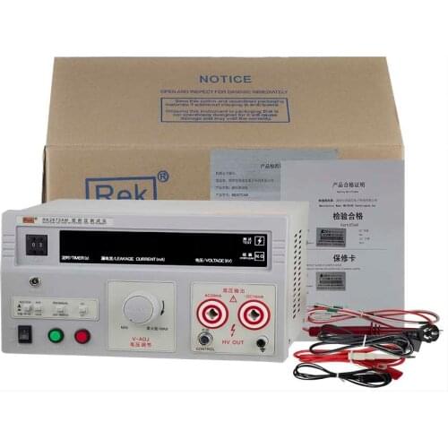 5kV Voltage Meter Digital Led Display Voltmeter RK2672AM AC/DC Electrical Voltage Meter Withstanding Voltage Tester