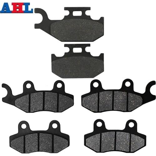 Motorcycle Parts Front & Rear Brake Pads Kit For YAMAHA RAPTOR YFM700R Special Edition RHINO YXR450 YXR660 All models 2004-2009