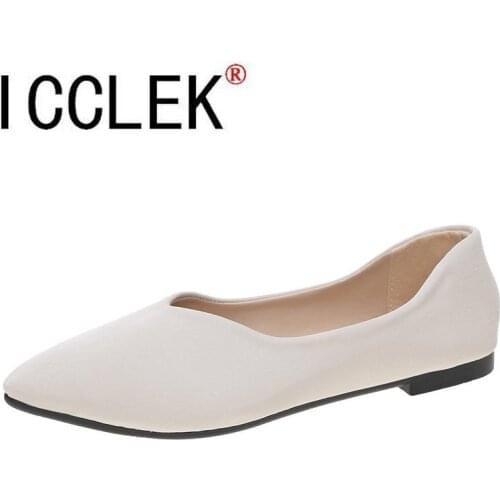 Summer Style Women Ballet Flats Pointed Toe Slip on Shoes Cut-outs Flats Shoes Sandals Woman Loafers Zapatos Mujer