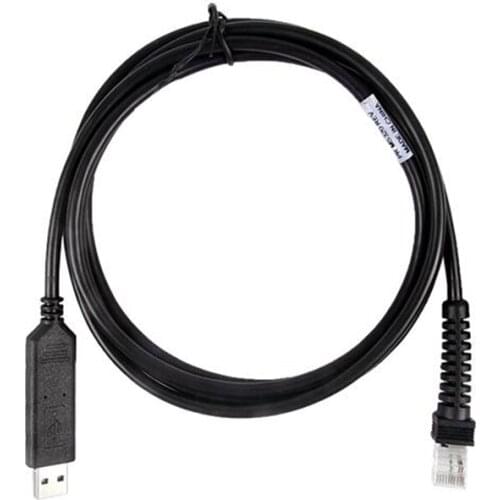 3pcs/1lot New 2M USB Straight Cable with Chip For Unitech MS320 Barcode Scanner Reader Dada Transfer Cable