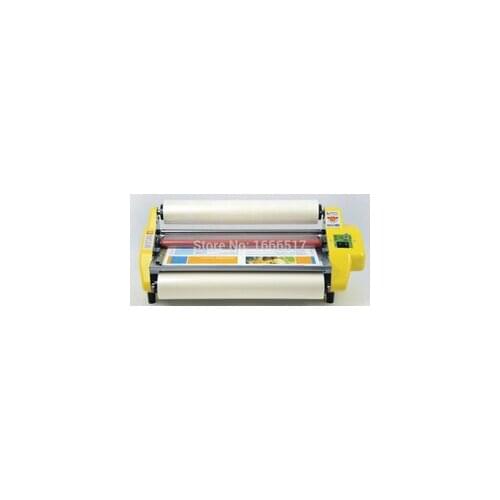 17.5" Laminator Four Rollers Hot Roll Laminating Machine with 1 roll glossy films ATT