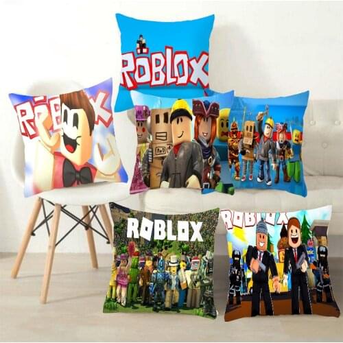 45x45cm Roblox Dakimakura Anime figure game Xbox pillow case Cartoon print sofa cushion cover cute sofa children home decoration
