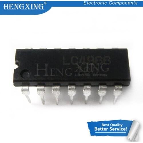 5pcs/lot LC4966 LC 4966 DIP-14 In Stock