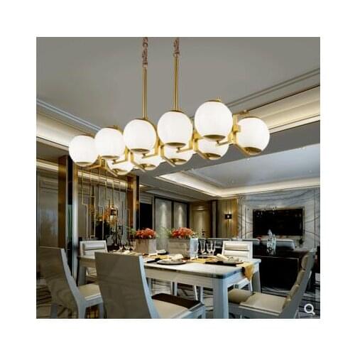 American simple bedroom dining table copper lamp Nordic creative personality art bar table lamp bird all copper hall lamp chande