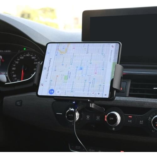 For Samsung Galaxy Z Fold 2 Car Phone Holder For Huawei Mate X2 Xs Automatic Clamping Wireless Charger Mobile Support MIX FOLD