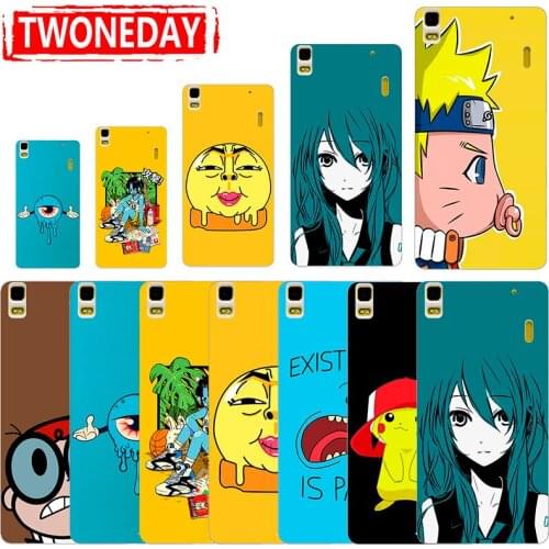 Cute cartoon Cover For Lenovo K3 Note Case Hard Plastic Capa For Coque Lenovo A7000 K3 Note K50-T A7000 Plus back Cover