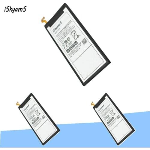 ISkyamS 3pcs 5000mAh EB-BA910ABE Battery For Samsung Galaxy A9+ A9000 A9 Pro 2016 Duos TD-LTE, SM-A9100, SM-A910F/DS