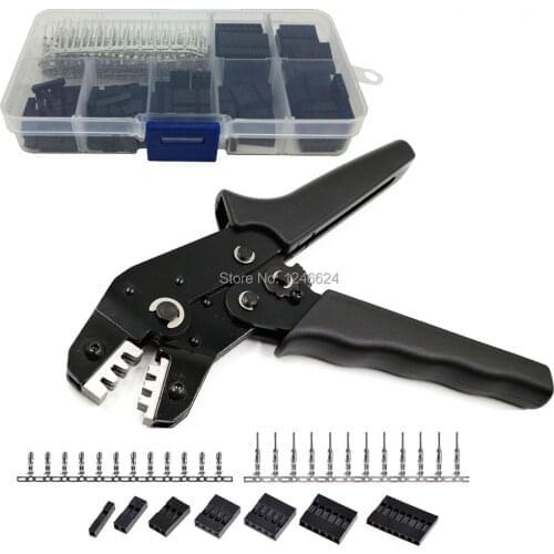 310pcs 2.54mm DuPont Jumper Head Connector Housing with Terminal Kit