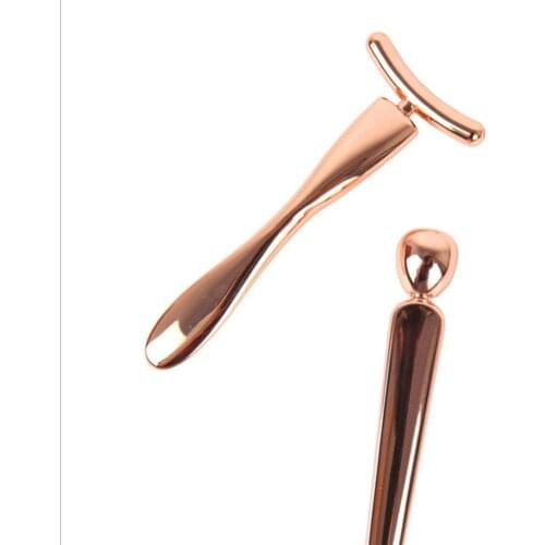 Eye Cream Massage Stick Two-ended Beauty Tool For Ladies Dark Circles Eye Cream Face Lift Eye Massager Beauty Massage Stick Tool