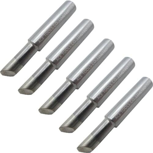 Soldering Tip T18-C5 Bevel 5mm Fit HAKKO FX-888 FX-888D FX-8801 FX-600 Lead Free Iron Bit Nozzle Welding Handle Pencil