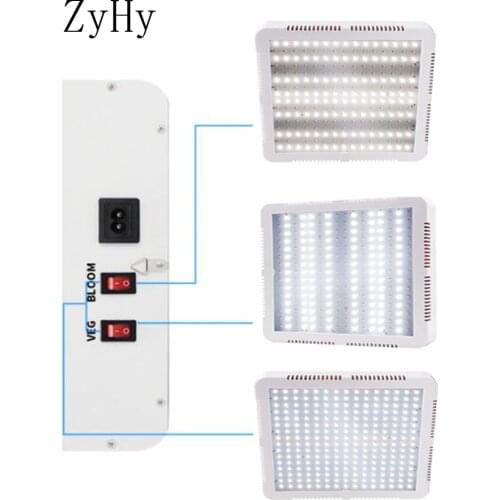 New LED Double Switch Red Blue And Warm White Light Plant Growth Light Full Spectrum 1500W 2000W Plant Light Warranty 5year