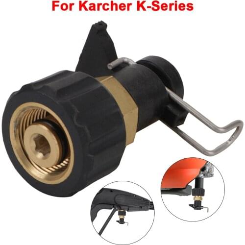 LEEPEE Quick Connector High Pressure Pipe Adapter Converter M22 Pressure Washer Outlet Hose Connector for Karcher K Series Hose