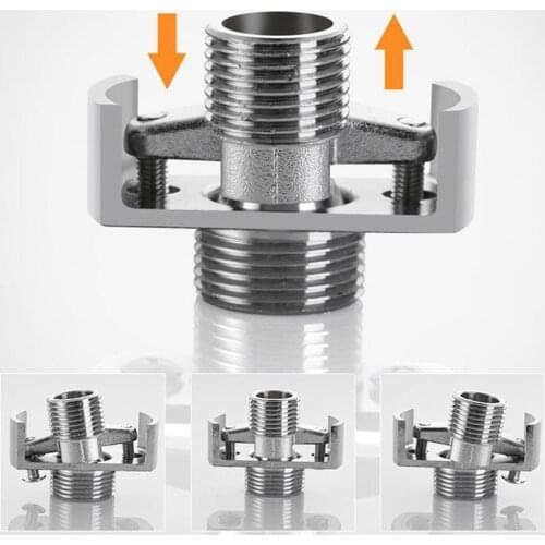 High Quality Stainless Steel Universal Adjustable Copper Household Bathroom Shower Head Bracket Accessories