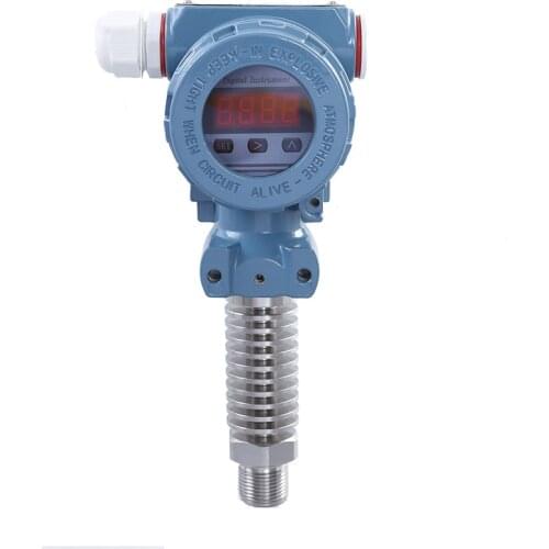 Explosion-proof high temp 250℃ pressure transmitter LED display diffusion silicon pressure sensor 4-20mA output