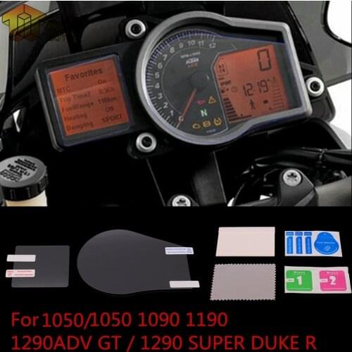 CK CATTLE KING For KTM 1050 1090 1190 1290 ADV GT 1290 SUPER DUKE R Cluster Scratch Protection Film Screen Protector