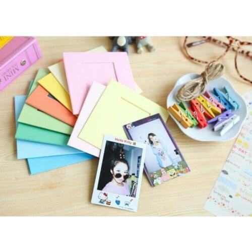 10 Pcs DIY Paper Mural Photo Flim Frame Album Craft Hanging With