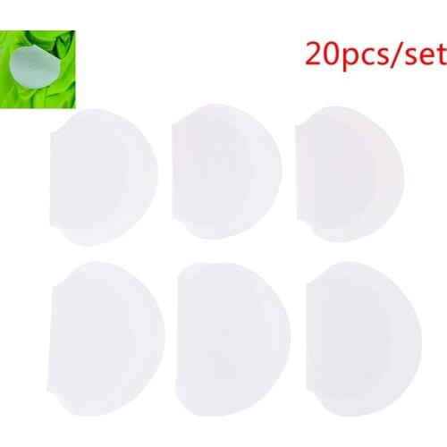 20pcs Disposable Armpit Sweat Pads Underarm Guard Pads Deodorant Stop Perspiration For Summer Clothing Gaskets