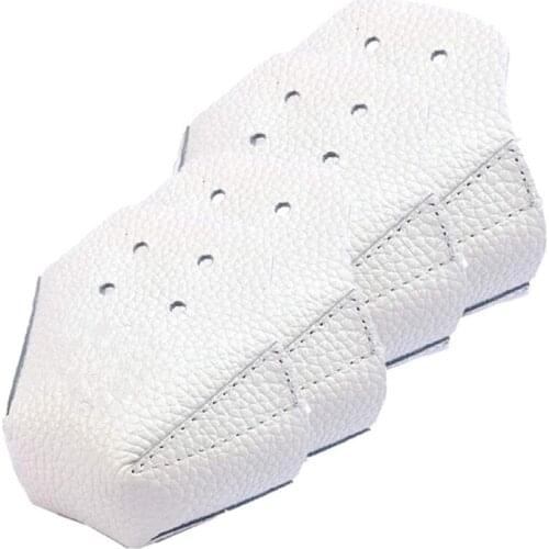 4 Pcs Toe Cap Guards Protectors Toe Caps Artificial Leather Roller Skate Cap Protectors for Quad Roller Skate