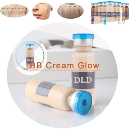 8ML Anti-aging BB Cream Glow Natural Whitening Moisturizing Concealer Makeup Bare Skin DLD Facial Beauty BB Brightening Serum