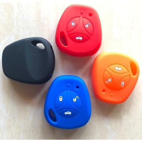 Remote Smart Key Case,Jacket Silicone Key Holder Cover For LADA Priora Sedan sport Kalina Granta Vesta X-Ray XRay Key