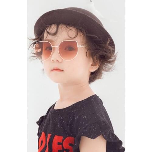 Children Sunglasses metal Dazzling Cute Radiation protection Sunglasses UV400 Sport Sun Glasses For Baby Girls Boys Glasses