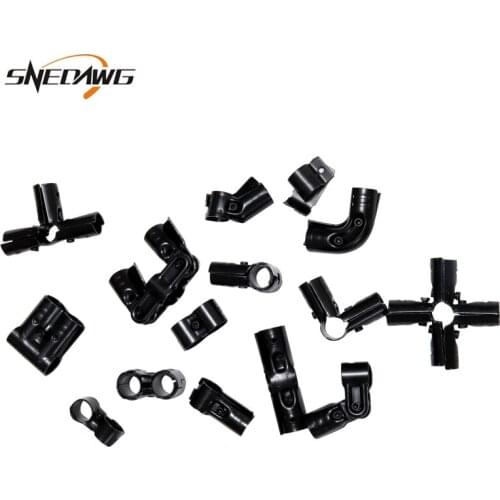 Cold Rolled Steel Pipe Joint Fit 28mm Tube Pipe connector Fittings Furniture Clothes Shoes Shelf Tube Connection