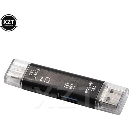 Card Reader All In 1 Usb 3.1 High Speed SD TF Micro SD Card Reader Type C USB C Micro USB Memory OTG Card Reader For tablet new