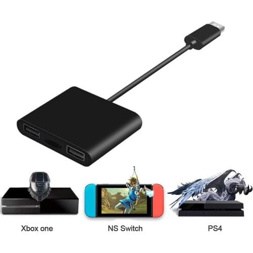 Keyboard Mouse Mice Conversion Receiver For XBOXONE/PS4/Switch Host Plug And Play Receiver Adapter Converter Device