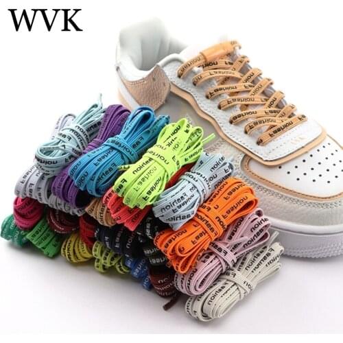 2pcs Magnetic Elastic Shoelaces No tie Shoe laces for Sneakers Fashion Letter Lazy Shoelace Lock One Size Fits All Kids & Adult