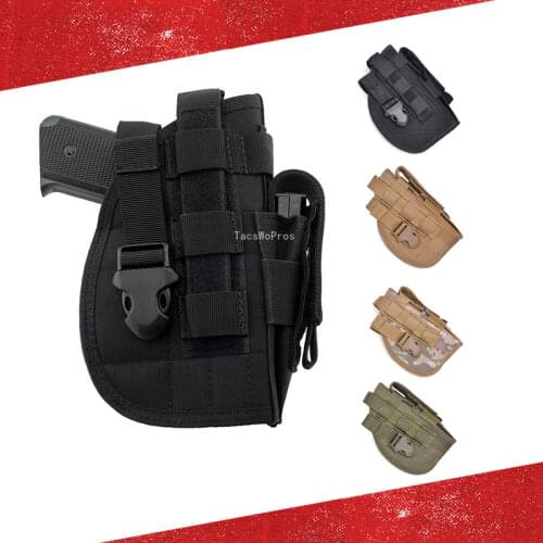 Hunting Military Tactical Molle Belt Gun Holster for Compact Subcompact Pistol S&W M&P Shield Glock 26 30 42 Hunting Accessories