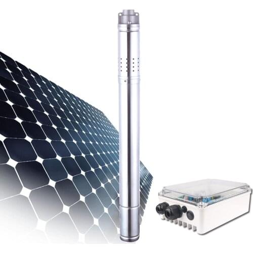 High pressure 12 v 24 volt dc bore well solar water pump 2 inches submersible deep well pump