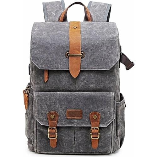 Careell C3080 New camera bag photography shoulder bag SLR micro single package factory direct sales with USB canvas bag