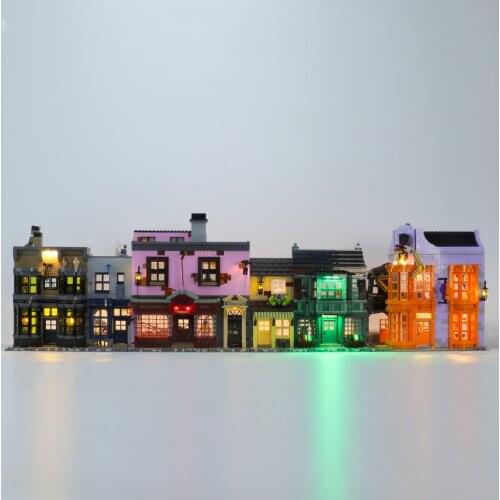 SuSenGo LED Light Kit for 75978 Diagon Alley, (Model Not Included)