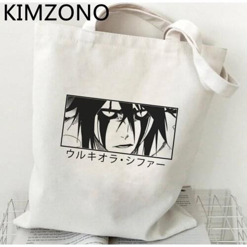 Zaraki Kenpachi Bleach Ichigo shopping bag eco shopper handbag jute bag cotton bag boodschappentas bolsa compra reciclaje custom