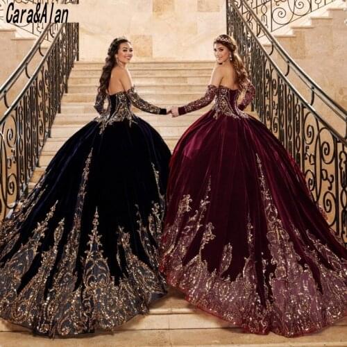 Vestidos De 15 Años Navy Blue Quinceanera Dresses with Detachable Sleeves Lace Applique Sweet 16 Dress Mexican Prom Gowns 2021