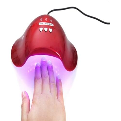 12W LED Nail Dryers Lamp for Nails Lamp for Gel Polish Nail Care Tools Kit De Gel 110V-240V 4 Colors