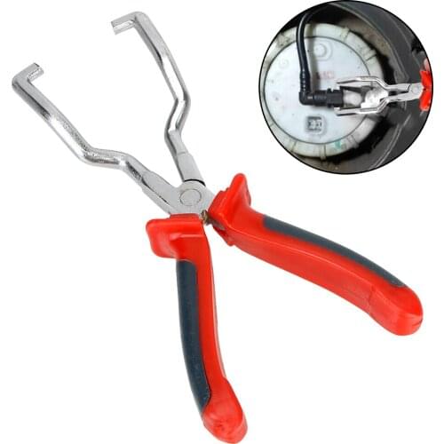Fuel Line Pliers Steel Gasoline Pipe Joint Fittings Calipers Filter Hose Release Disconnect Special Petrol Clamp Car Repair Tool