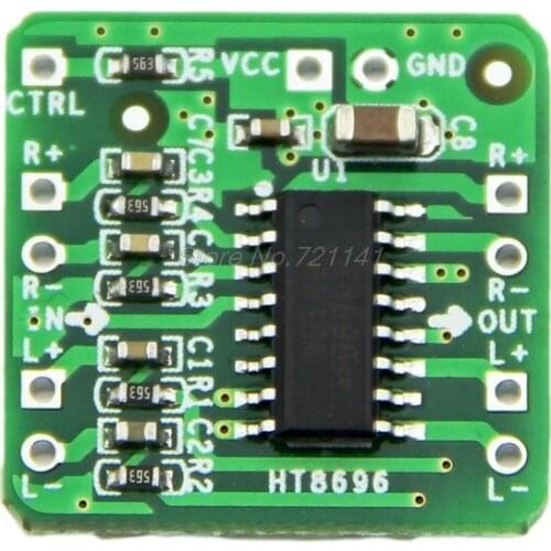 HT8696 Differential Amplifier Board 2x10W Digital Class D Audio Power Amplifier Dropship