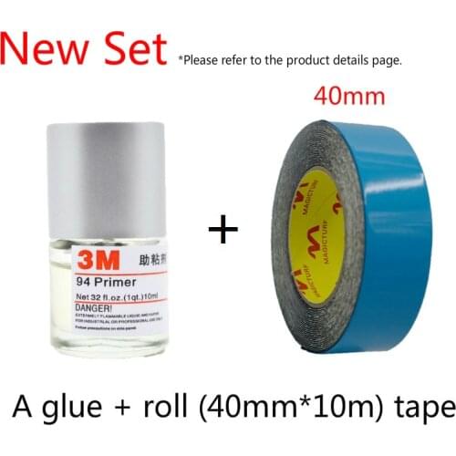 3M 10ML 94 adhesive Primer Adhesion promoter increase the adhesion Car Wrapping Application Tool car-styling for tape with foam